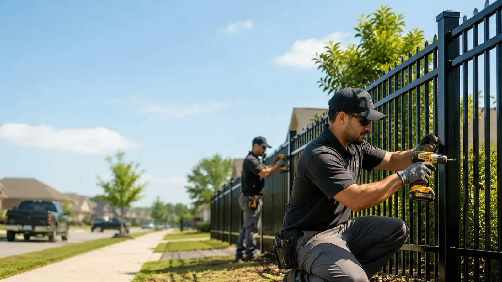 Metal Fence Installation in Slatedale, PA